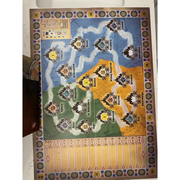 Catherine: Cities of the Tsarina Board Game Capstone Games 100% Complete - Picture 5 of 8